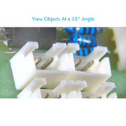 Digital Microscope with 360 Viewer, Mighty Cam ES on Post Stand with Gooseneck LEDs [22x - 147x]