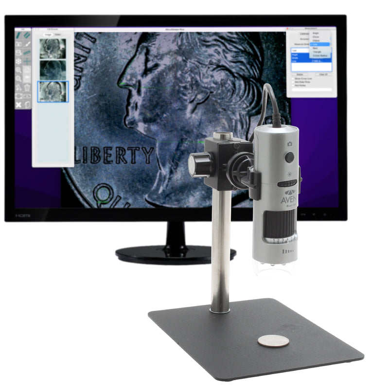 Mighty Scope v2 USB Digital Microscope w/Polarizer – Aven Tools