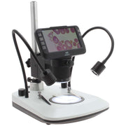 Mighty Scope ClearVue Digital Microscope 8x-25x with Dual Gooseneck LEDs and Back  Light