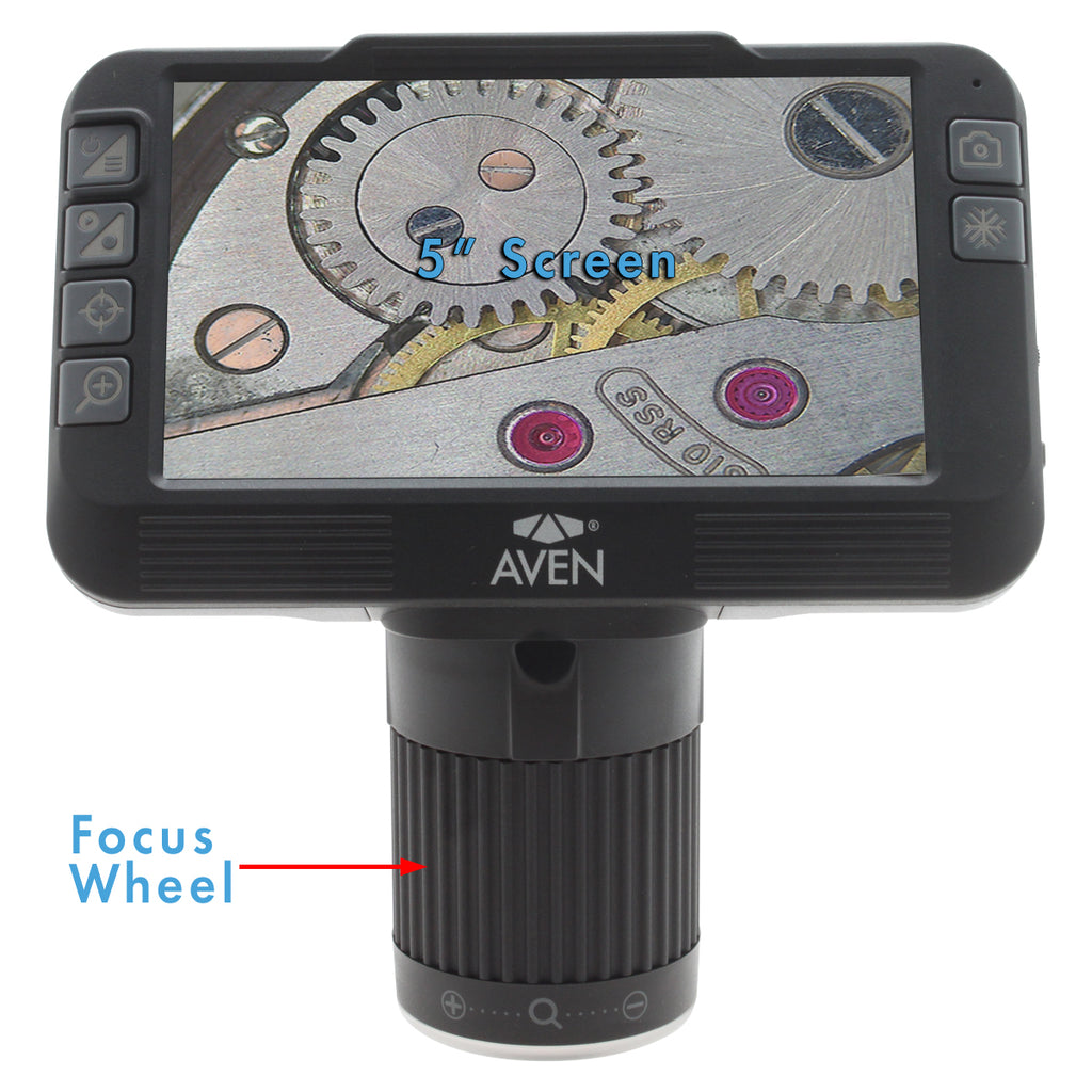 Mighty Scope ClearVue Digital Microscope 8x-25x + 18 Inch FlexArm Stan ...