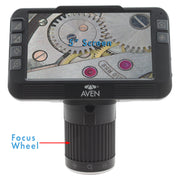 Mighty Scope ClearVue Digital Microscope 8x-25x + 18 Inch FlexArm Stand with Magnetic Base and Diffuser