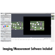Stereo Zoom Trinocular Microscope SPZHT-135 [ 21x-135x ] on Ultra Glide Boom Stand LED FOI & USB 6M Camera
