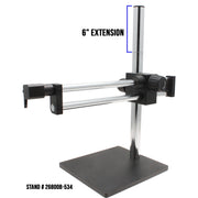 6 Inch Extension Post For Double Arm Boom Stand
