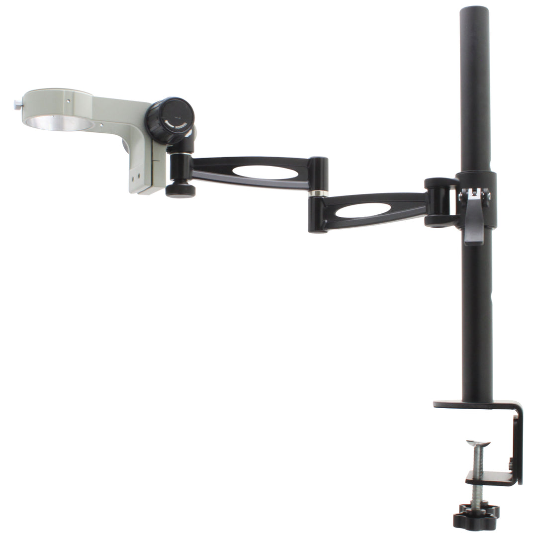 Post Stand Articulating Arm Post Stand with Microscope Mount and Table Clamp ...