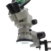 SPZV-50 Microscope System (6.7x-50x) with Mighty Cam Eidos Camera with 11.6