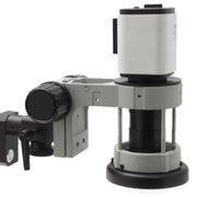 Digital Microscope Mighty Cam Pro Auto Focus [7 -70x] on Double Arm Boom Stand with LED Focus Mount + HD Monitor