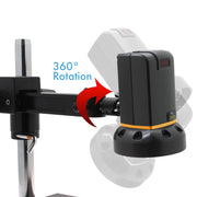 Digital Microscope Cyclops HDMI [12x-132x] with 4x Lens with Ultra Glide Stand