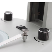 SPZHT-135 Trinocular Stereo Zoom Microscope [21x - 135x] on Track Stand with Top and Bottom LEDs