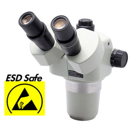SPZV-50E ESD Safe Stereo Zoom Trinocular Microscope [6.7x - 50x]